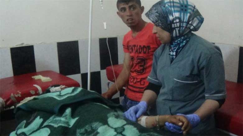  Li Kobanê di encama ketina roketan: sivîlek şehîd bû û 6 birîndar 